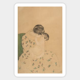 Mother's Kiss by Mary Cassatt Magnet